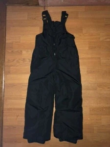 CHAMPION YOUTH SIZE  XS 4-5 BLACK SNOW BIBS - Picture 1 of 9