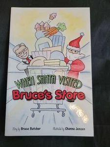 When Santa Visited Bruce's Store Book - Imagen 1 de 2