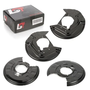 4x Deckblech Ankerblech Bremsscheibe Set vorne hinten für BMW X3 E83 - Picture 1 of 12