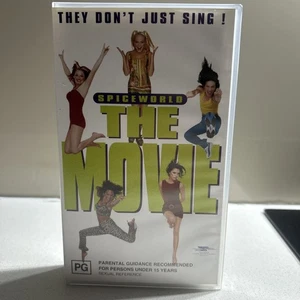 SPICEWORLD THE MOVIE Spice Girls 1997 VHS Video Tape Vintage - Picture 1 of 3