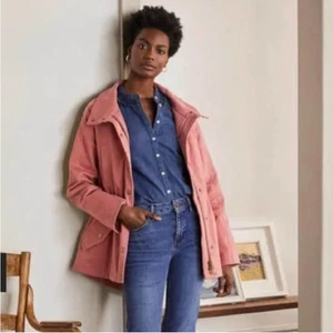 Boden Kentwell Parka Coat Jacket Dusty Rose Pink US Size 4 - Picture 1 of 12