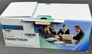 Premium Toner Cartridge TN660 TN630 for Brother Printers - Picture 1 of 5