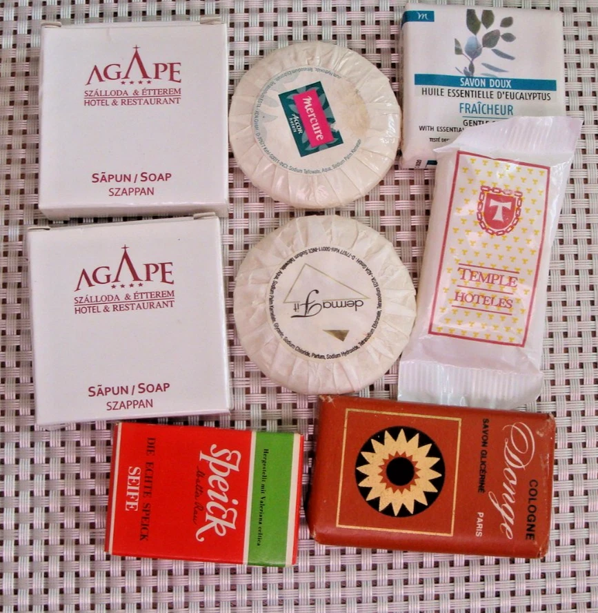 Mini Seifen Set/8 Stück - zum Teil Parfümseifen - Bild 1 von 1