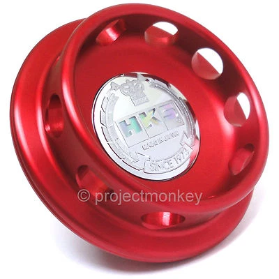 HKS 24003-AK002 Limited Edition Oil Filler Cap Red Genuine Fits: Subaru M42xP4.5 - Image 1 of 2