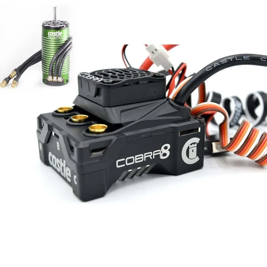 Castle Creations Cobra 8 6S Brushless Motor & ESC Combo 2650Kv w/1512 Motor - Image 1 of 1