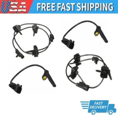 4 X ABS Wheel Speed Sensor Front Rear Left & Right for Cadillac SRX 2010-2016 US - Image 1 of 4