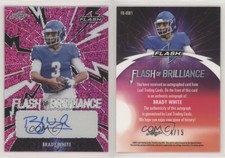 2021 Leaf Flash Flash of Brilliance Pink /15 Brady White #FB-BW1 Rookie Auto RC