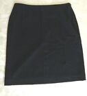 Michael Kors Skirt Ladies Size 10 Pencil Lined Black Side Zipper (E53)