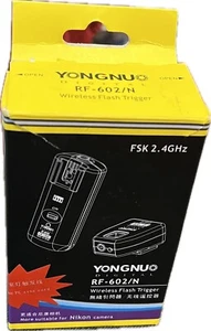 Yongnuo Wireless Flash Trigger/Receiver and Shutter Remote For Nikon Camera - Picture 1 of 1
