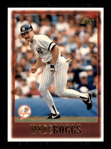 1997 Baseball Topps Wade Boggs New York Yankees #8