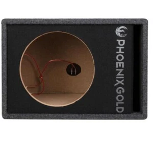 Caja de bajos con puerto Phoenix Gold ZB112P 12" gabinete de alta potencia de audio para automóvil SPL - Imagen 1 de 4