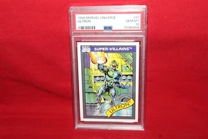 1990 Marvel Universe Impel Ultron #61 PSA 10 Super Heroes - Picture 1 of 2