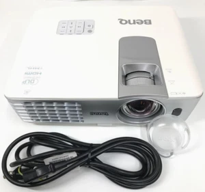 BenQ W1080ST 1080p Short Throw DLP Home Theater Projector Series w/Control Japan - Picture 1 of 19