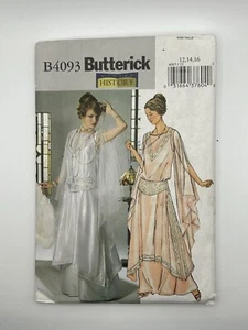 Butterick 2003 Sew Pattern #B4093 20’s Style Gown Girdle Costume Sz 12-14-16 New - Picture 1 of 2