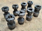 (8) Size 4 Tapping Collets for Procunier 4E Tap Head ALL DIFFERENT 1/8P-3/4