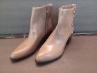 Sam Edelman * CIRCUS* MID Ankle Boot, Women's Size 8.5 M NEW W/STUDS DARK TAUPE