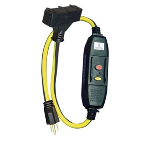 US Wire & Cable 2FT 15 Amp Portable In-Line GFCI POW-R-BLOCK - Picture 1 of 1