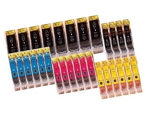 30x Tinten Patronen für Canon PIXMA IP5200 IP5300 MP970 IP4500X IP4200X mit chip - Bild 1 von 1