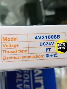 1 pieza válvula solenoide AirTAC 4V21008B NUEVA - Imagen 1 de 4