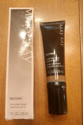 Mary Kay CC Cream - Very Deep SUNSCREEN BROAD SPECTRUM SPF 15 086620 exp 11/19 - Image 1 of 2