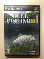 Reel Fishing III 3 Natsume Sony Playstation 2 PS2 Complete with Manual