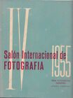 1955 IV Salon internacionale fotografia Rosario Argentina Mus. Castagnino