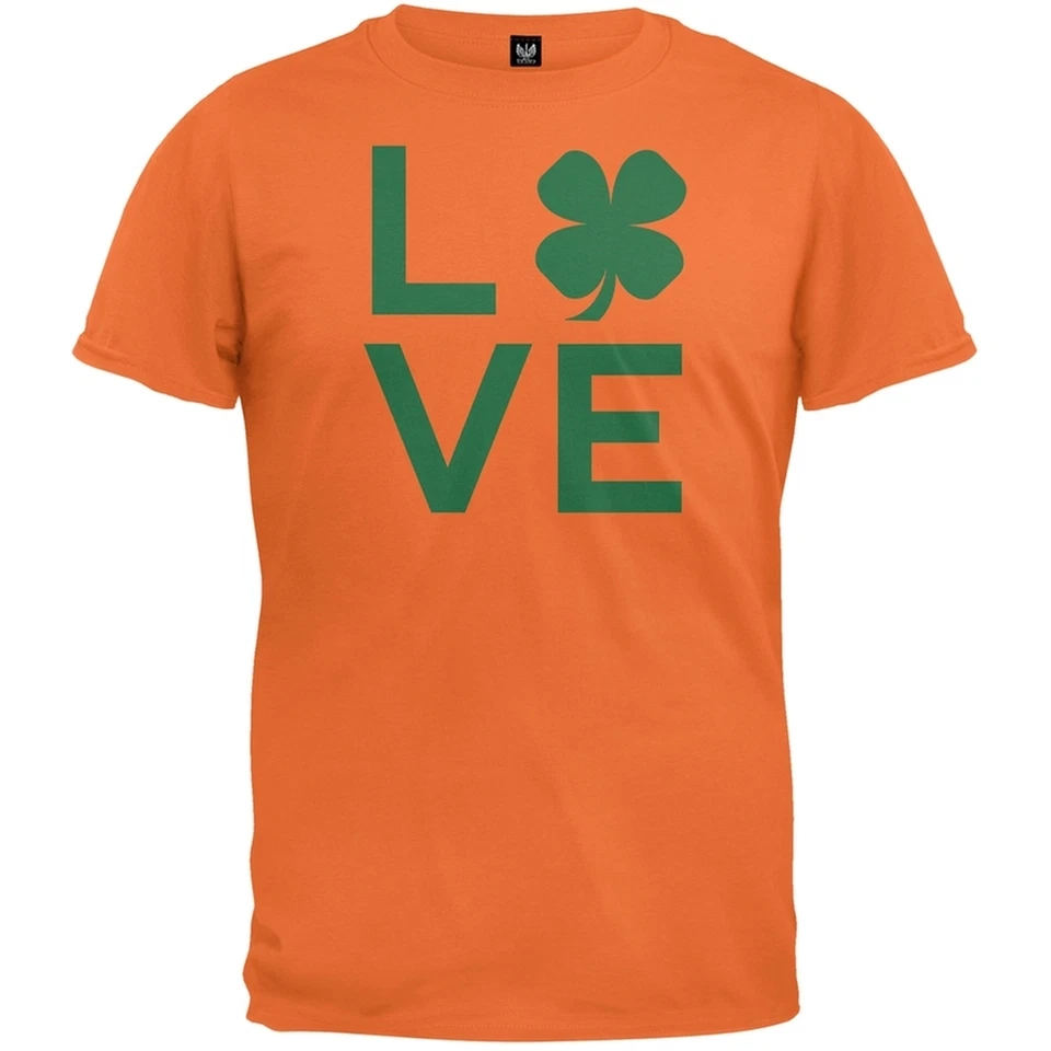 Día de San Patricio - Trébol Amor Adulto Hombre Camiseta Foto 1 de 1