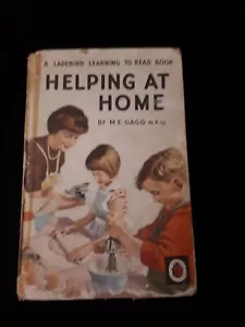 VINTAGE LADYBIRD BOOK HELPING AT HOME SERIES  563. 15p Lovely book v clean  - Picture 1 of 5