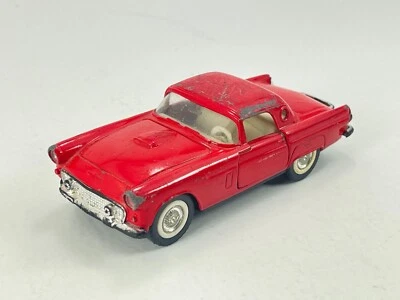 Majorette 1956 Ford Thunderbird Diecast Red Car 1:32 Working Doors - Image 1 of 4