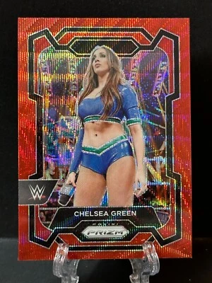 2024 Chelsea Green Panini Prizm WWE Ruby Wave Parallel - Image 1 of 2