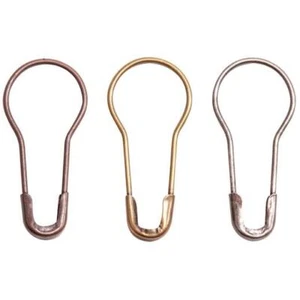 Tim Holtz Idea-ology Metal Loop Pins - 24pcs Ant. Nickel, Brass & Copper TH93200 - Picture 1 of 2