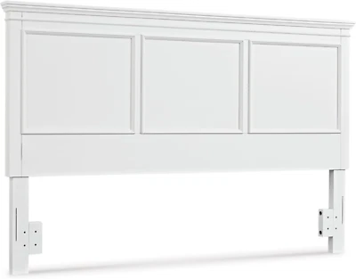 Fortman Farmhouse Panel Headboard, King/California King, White - Image 1 of 4
