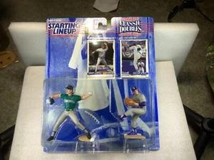 NOLAN RYAN RANDY JOHNSON '97 Classic Doubles Starting Lineup MLB Figures - Picture 1 of 4