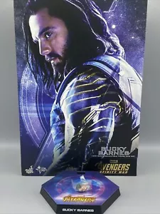 Solo clavijas de muñeca Hot Toys Bucky Barnes Infinity War MMS509 - Imagen 1 de 2