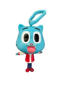 2018 McDonalds The Amazing World Of Gumball Blue Happy Meal Figure Toy Bag Clip - Picture 1 of 2