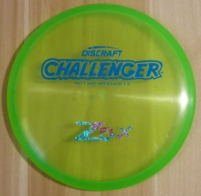 Discraft Z FLX Challenger (Green, 170g) - VG/EX Condition & No Ink - Image 1 of 4