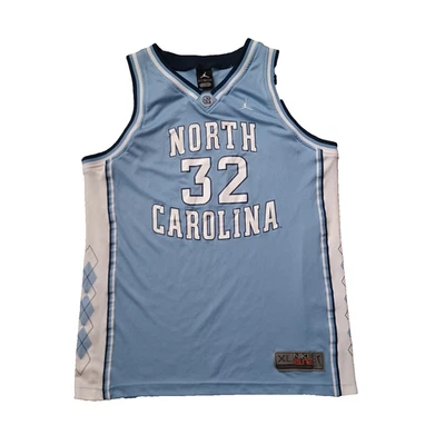 Nike Elite North Carolina Tar Heels Rashad McCants #32 Jersey Juvenil XL Azul Foto 1 de 4