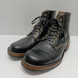 Botas DANNER D1803 Cuero Negro Semi Vestido Botas de Trabajo Talla US 11 Usadas Excelente - Imagen 1 de 8