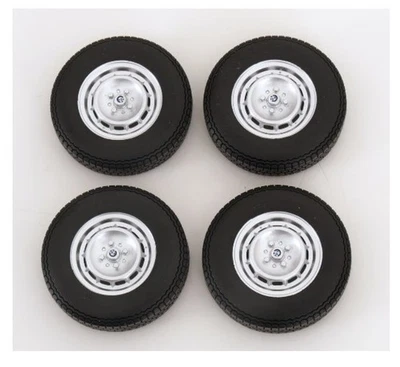 KKDCACC048 KK scale 1:12 BMW 02 tire and wheel set #4 - Image 1 of 2