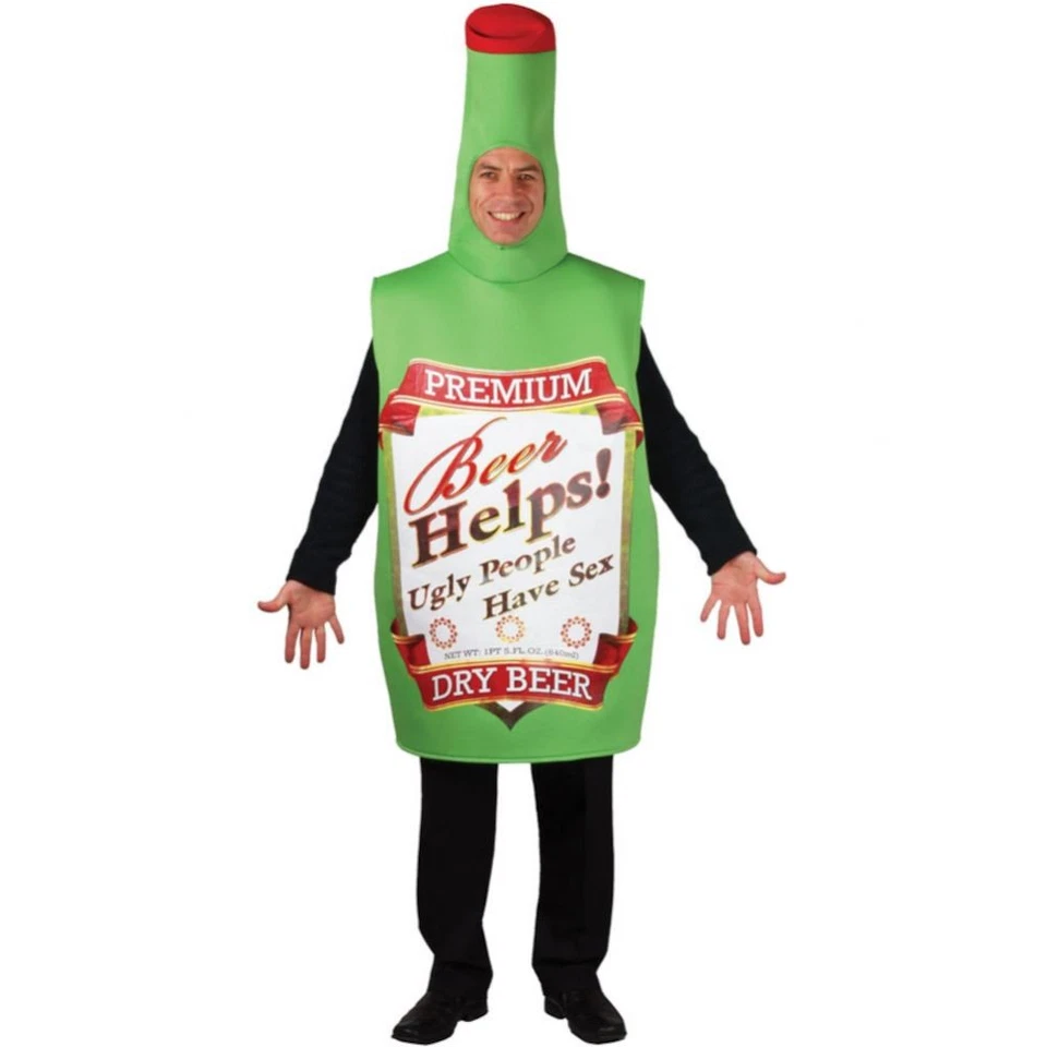Wicked Costumes Unisex Funny Beer Bottle One Size — 第 1/1 张图片