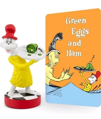 全新 TONIES 音频播放角色 Sam-I-Am Dr. Seuss: Green Eggs & Ham 雕像 — 第 1/3 张图片
