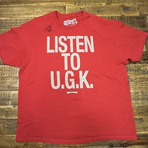 Camiseta Mighty Healthy "Listen To UGK" *Firmada por Bun B* - Imagen 1 de 3