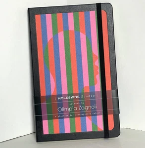 Moleskine Olimpia Zagnoli Notizbuch Limited Edition 5x8 Hardcover liniert 176pg - Bild 1 von 11