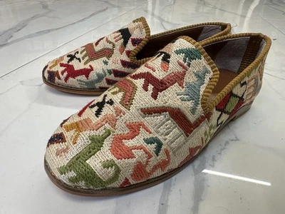Zapatos Kilim Hechos a Mano US-10 (EU-43) (Suela-Cuero Duro. forro-piel de cordero) para hombre Foto 1 de 4