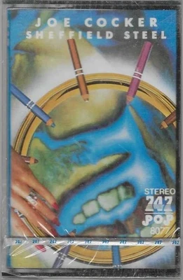 Joe Cocker Sheffield Steel (Cassette, 1982 747 Pop) New and Sealed Foto 1 de 3