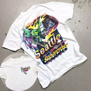 Camiseta Seattle Supercross 1998 algodón unisex - Imagen 1 de 1