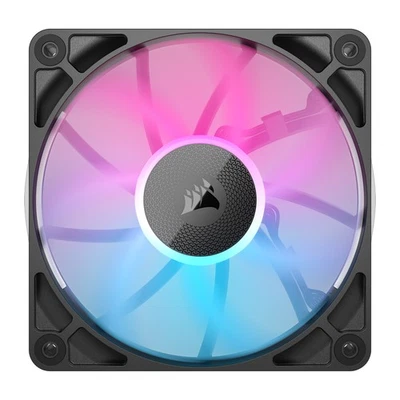 CORSAIR iCUE LINK RX120 RGB schwarz | 120mm Gehäuselüfter - Bild 1 von 4