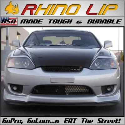 4~ Azera's Ajuste Universal Parachoques Delantero Goma Mentón Labio Divisor Alerón Borde Borde Borde Foto 1 de 4