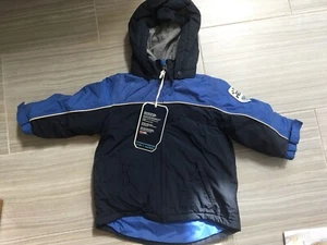 NEW NWT The Children's Place Boys 3-In-1 Water Resistant Jacket Blue Grey XS 4 - Picture 1 of 2