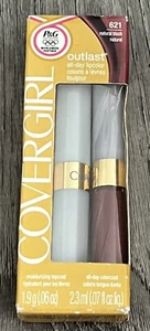 COVERGIRL Outlast All-Day Lip Color With Topcoat- Natural Blush 621 Vtg HTF - Picture 1 of 2